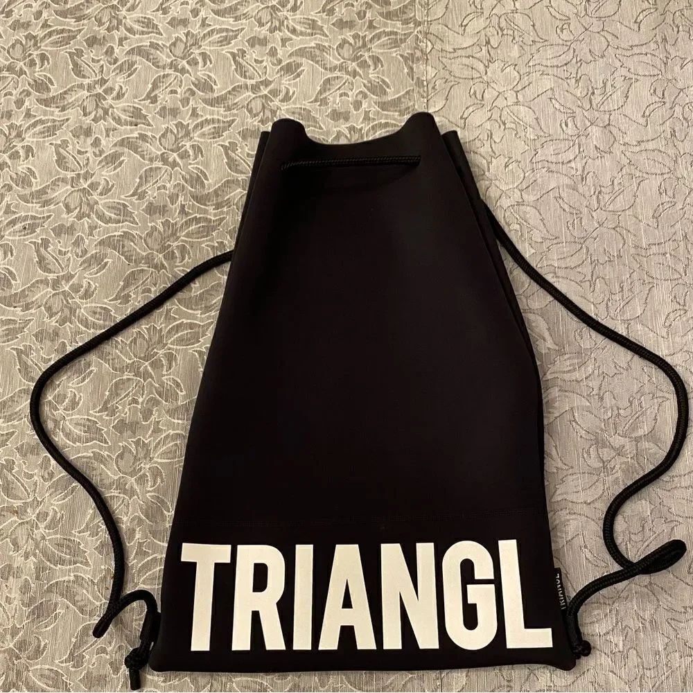 Triangl neoprene Drawstring backpack
